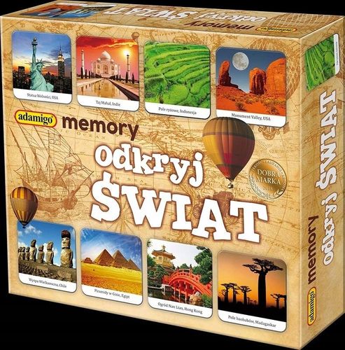 gra odkryj świat-adamigo memory 7349 na Arena.pl