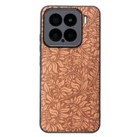 Drewniane Etui Bewood do Xiaomi 15  LIŚCIE JABŁOŃ
