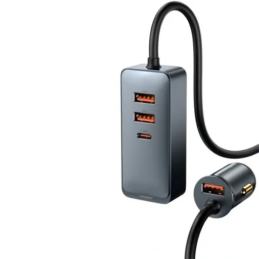 Ładowarka samochodowa Baseus 3x USB-A, USB-C zdjęcie 4
