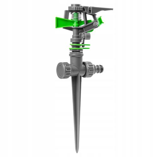 MOCNY ZRASZACZ PULSACYJNY OGRODOWY WBIJANY OBROTOWY DO TRAWY 360° JAKOŚĆ na Arena.pl