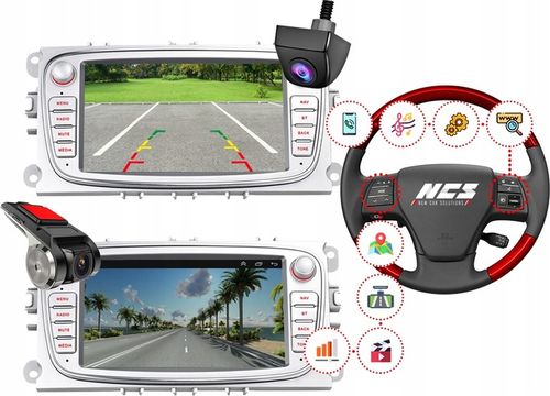 RADIO NAWIGACJA ANDROID FORD KUGA S-MAX GALAXY MONDEO FOCUS C-MAX BLUETOOTH na Arena.pl