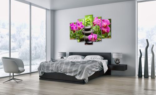Obraz Na Płótnie - Storczyk Kamień - 150X100 Cm - Ea150X100-2687 na Arena.pl