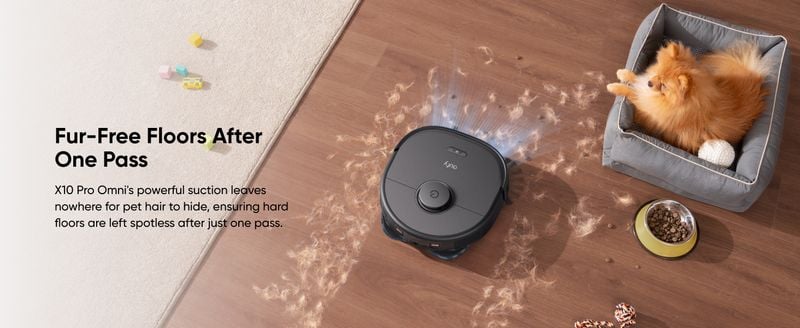 Robot sprzątający Eufy X10 Pro Omni zdjęcie 10