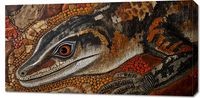 Obraz 100x50cm Oko Jaszczurki