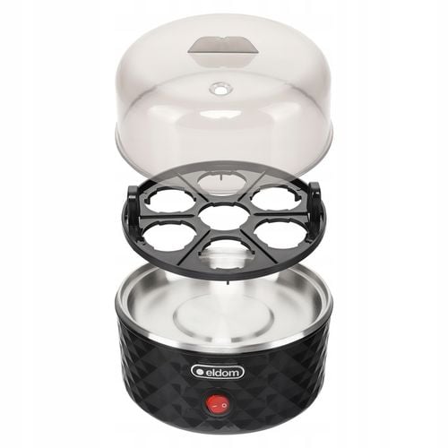 Jajowar do gotowania jajek miarka ELDOM EM101C automat do 7 Jaj na Arena.pl