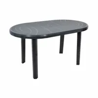 Stół ogrodowy Jantar 70x135 cm antracytowy Ołer