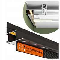 Profil LED Cieniowy Dystansowy Przyścienny Aluminiowy Do Płyt GK WPUST 3M