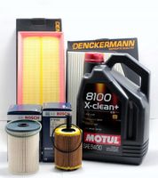 ZESTAW FILTRÓW VW GOLF V 5 1.9 TDI 105KM OLEJ 5W30