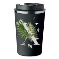 Kubek Termiczny Premium czarny z LITERĄ X Pokolenie Straight Edge KT_203_cz