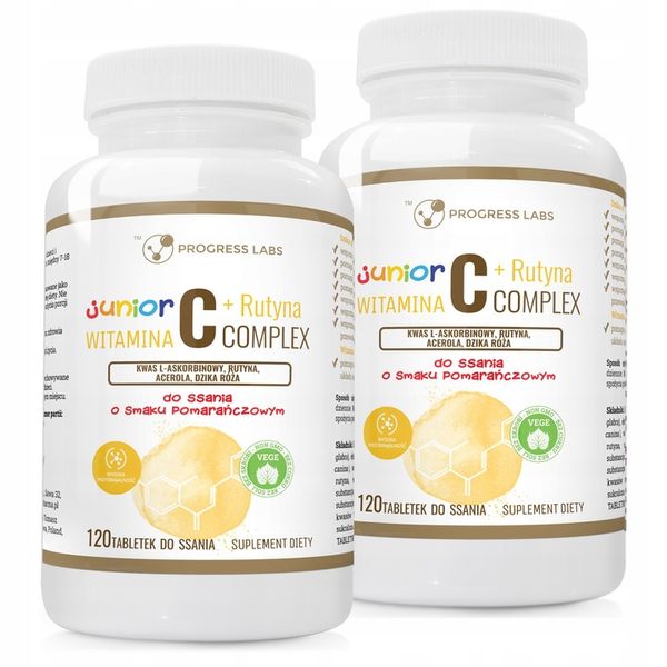 NATURALNA WITAMINA C RUTYNA JUNIOR DO SSANIA 2x120 zdjęcie 1