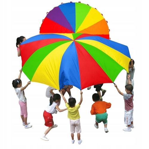 PROFESJONALNA CHUSTA ANIMACYJNA 2m SPADOCHRON + FUTERAŁ na Arena.pl