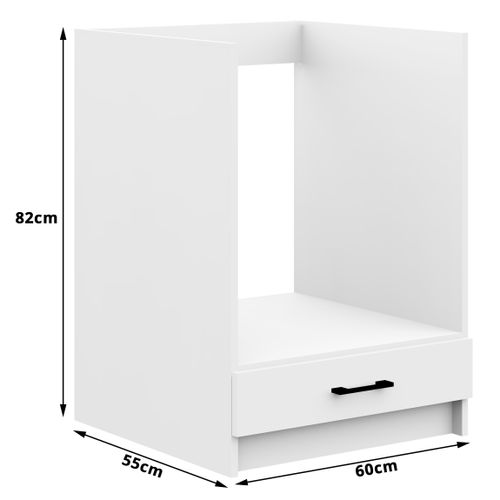 SZAFKA KUCHENNA POD PIEKARNIK OLIWIA S 60cm BIAŁA na Arena.pl