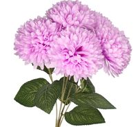 CHRYZANTEMA W BUKIECIE SZTUCZNE KWIATY JAK ŻYWE 45CM DUŻY BUKIET