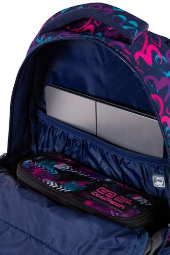 Plecak CoolPack DART 27 L serca, DRAWING HEARTS (C19141) na Arena.pl