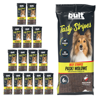 BULT Tasty Stripes przysmak dla psa Wołowina 14x60g