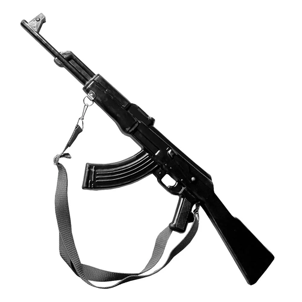 Karabin Gumowy Ak-47 z Pasem zdjęcie 1