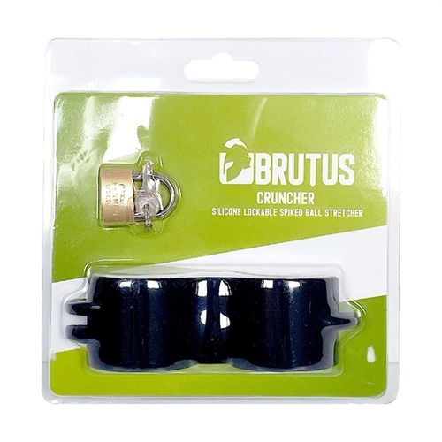 silikonowy naciągacz jąder brutus cruncher silicone lockable ball stretcher na Arena.pl