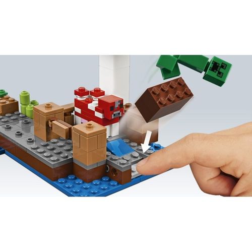LEGO Minecraft - Grzybowa wyspa 21129 na Arena.pl