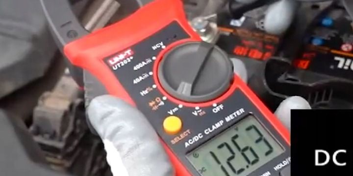 Miernik cęgowy ROZRUCHU ŁADOWANIA 600A UT204+ UNIT POKROWIEC w Zestawie zdjęcie 8