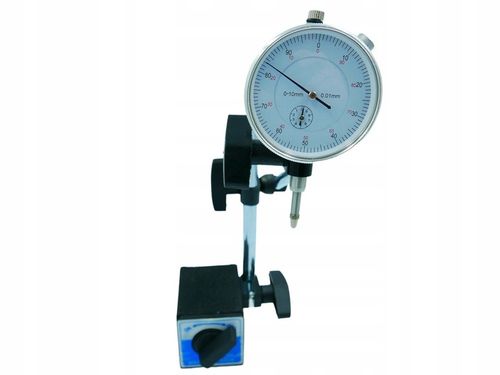 ZESTAW POMIAROWY: CZUJNIK ZEGAROWY NA STATYWIE DO SPRAWDZANIA BICIA TARCZ na Arena.pl