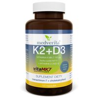 Witamina K2 MK-7 100mcg + D3 2000IU 120 KAPSUŁEK