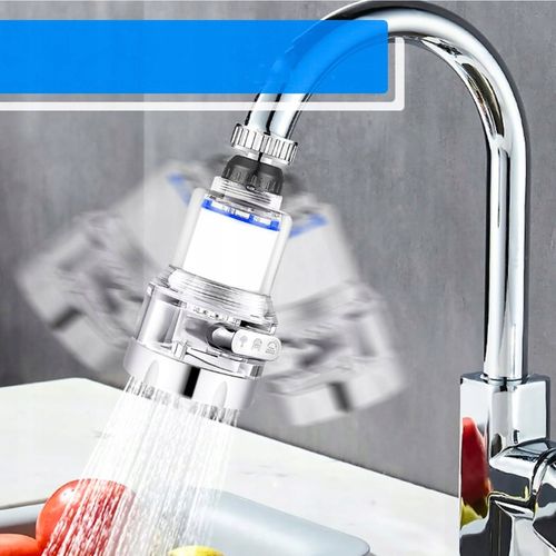 Filtr Do Wody Na Kran Obrotowy Usuwa Zanieczyszczenia i Metale + 10 na Arena.pl