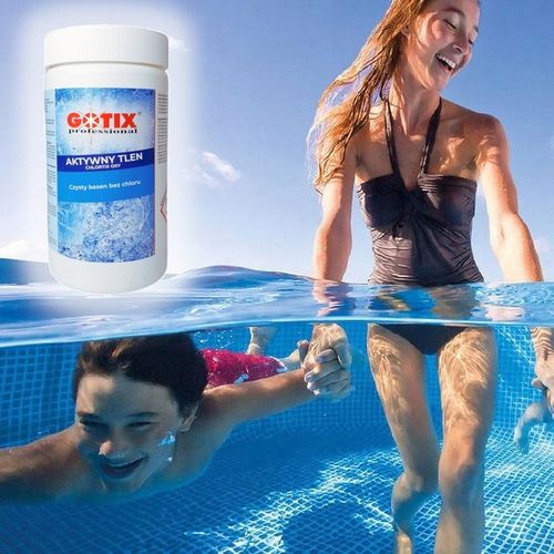 Aktywny Tlen do Basenu Jacuzzi SPA Chemia Basenowa bez Chloru Tabletki 1KG na Arena.pl