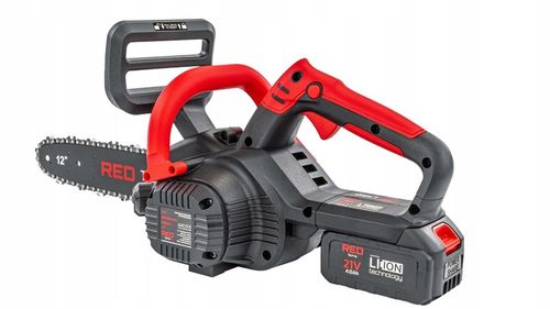 PIŁA ŁAŃCUCHOWA AKUMULATOROWA GAŁĘZIÓWKA PILARKA 2x AKU 4AH + 2x na Arena.pl