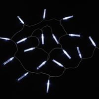 GIRLANDA ŚWIETLNA SOPLE LODU 32 LED TWORZYWO SZTUCZNE DŁUGOŚĆ 460 CM