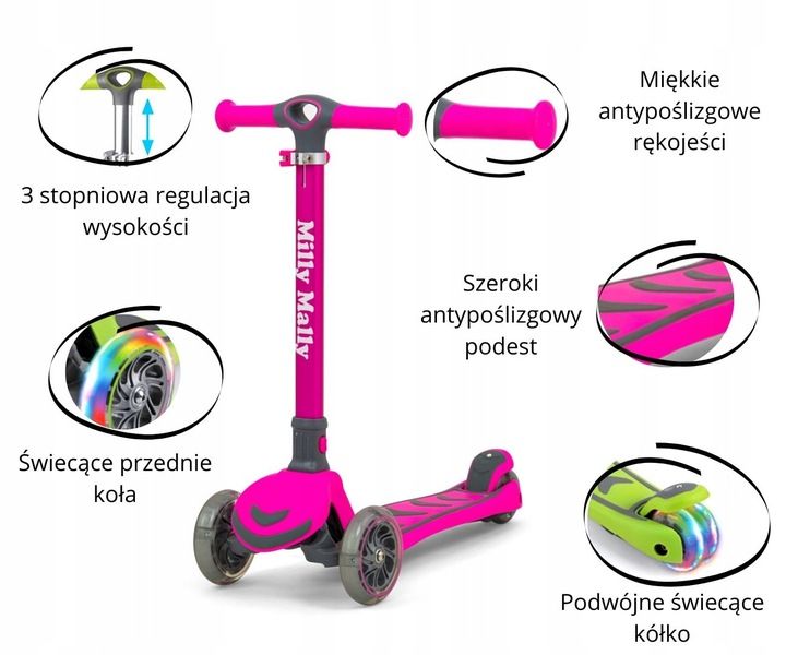 Scooter Boogie Pink zdjęcie 8