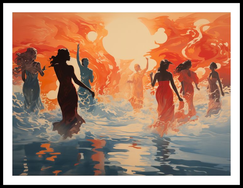 Plakat 80x60cm Taneczny Żar zdjęcie 3