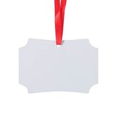 Aluminiowa zawieszka do sublimacji - rozeta