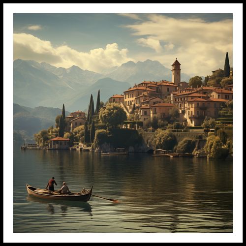 Plakat 100x100cm Spokojna Nostalgia na Arena.pl