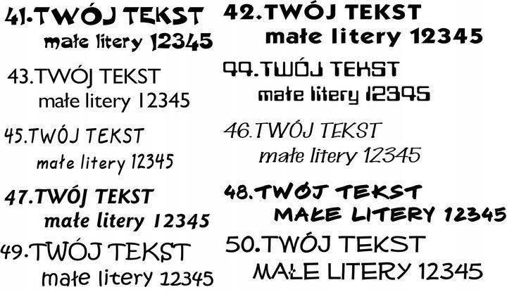 KOSZULKA Z WŁASNYM NADRUKIEM NAPIS LOGO TEKST 3XL zdjęcie 9