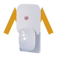 Elektryczna Pułapka Na Muchy Komary Owady Gniazdkowa UV LED 6 Sztuk