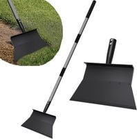 Łopata płaska do chwastów i lodu skrobaczka stalowa regulowana 117 cm