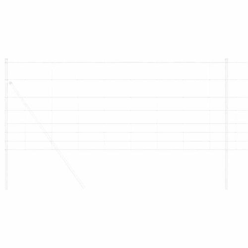 Ogrodzenie pastwiskowe Srebrny 50 x 1 m Stal galwanizowana na Arena.pl