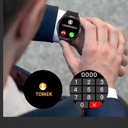 SMARTWATCH ZEGAREK POLSKIE MENU ROZMOWY SPORT SMART WATCH MĘSKI 2 PASKI na Arena.pl