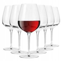 Komplet kieliszków do wina Krosno Divine 670 ml 6 szt. Szkło bezołowiowe