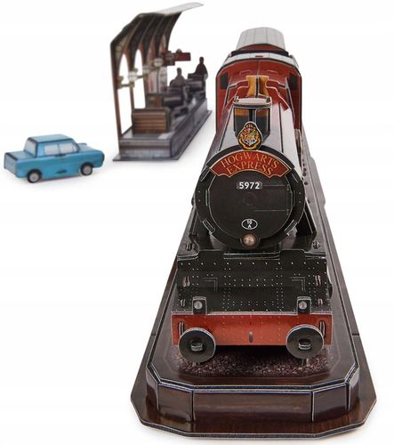 HARRY POTTER HOGWARTS EXPRESS POCIAG PUZZLE MODEL 3D DO ZŁOŻENIA 4D BUILD na Arena.pl