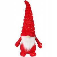 SKRZAT Świąteczny Krasnal GNOM Ozdoba Świąteczna Prezent 60cm NA PREZENT