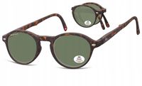 SKŁADANE Polaryzacyjne Okulary Unisex Lenonki mat PRZECIWSŁONECZNE UV400