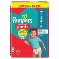 Pieluchomajtki Pampers Pants rozmiar 8 , 44 szt.