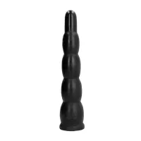 domestic partner anal navigator czarny - model anatomiczny, długi