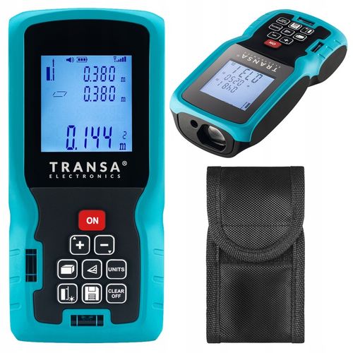Dalmierz laserowy 100M Cyfrowy miernik odległości LCD Transa na Arena.pl