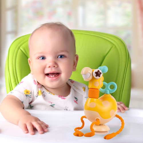 Żyrafka Sensoryczna Silikonowa Zręcznościowa Gryzak na Arena.pl