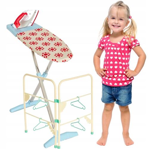 ŻELAZKO Z DESKĄ DO PRASOWANIA DLA DZIECI ZESTAW + SUSZARKA 60 CM CASDON na Arena.pl