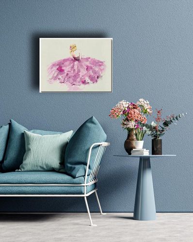 Amelie - Obraz na płótnie 40x30 cm na Arena.pl