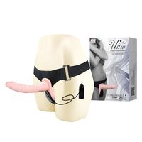 Strap-On Dla Kobiet Z Wibracją - Podwójna Stymulacja Ultra Passionate Harness