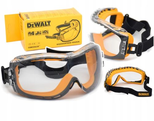 DEWALT DPG82-11D EU Okulary Ochronne Gogle Przeźroczyste BHP UNISEX AntiFog na Arena.pl